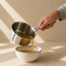 Casserole inox Maison Beauclair sur feu induction