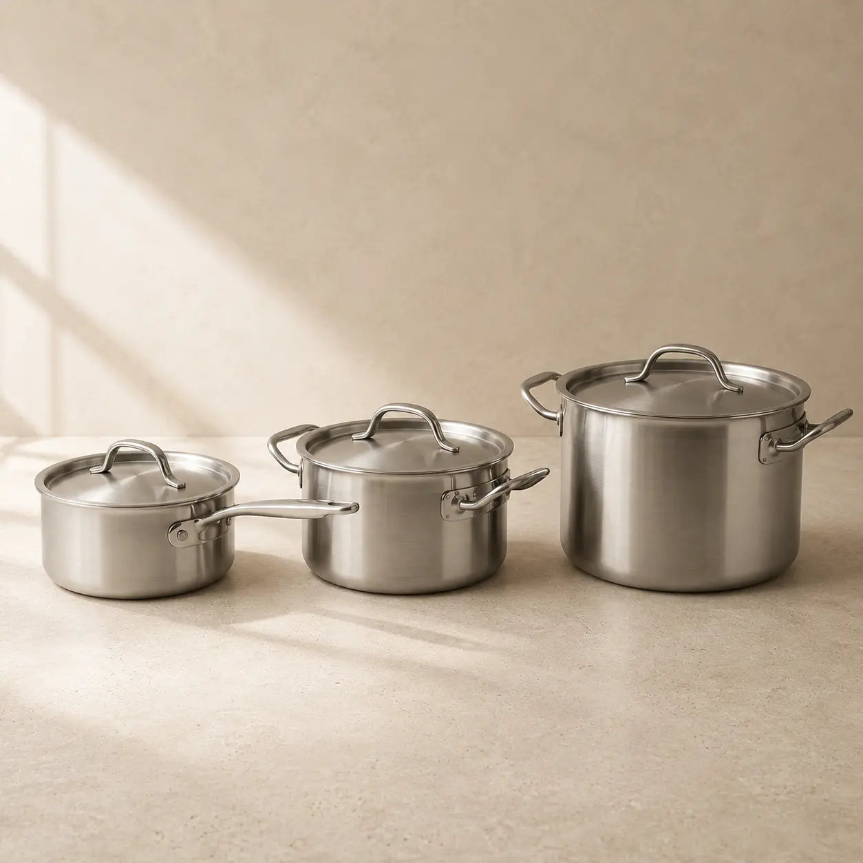 Bundle Les Longs Courriers faitouts inox 304 Maison Beauclair