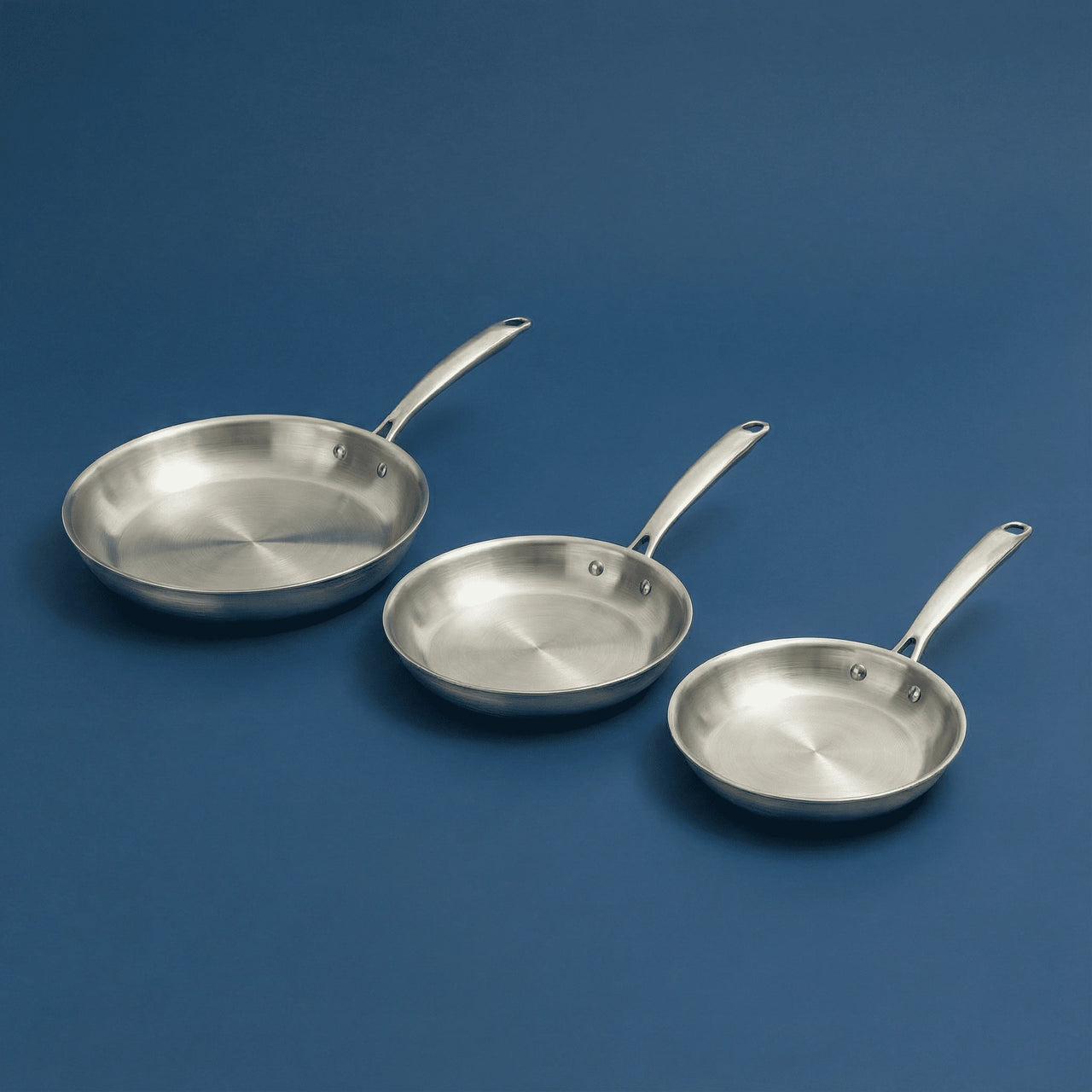 Le trio indispensable - 3 poêles