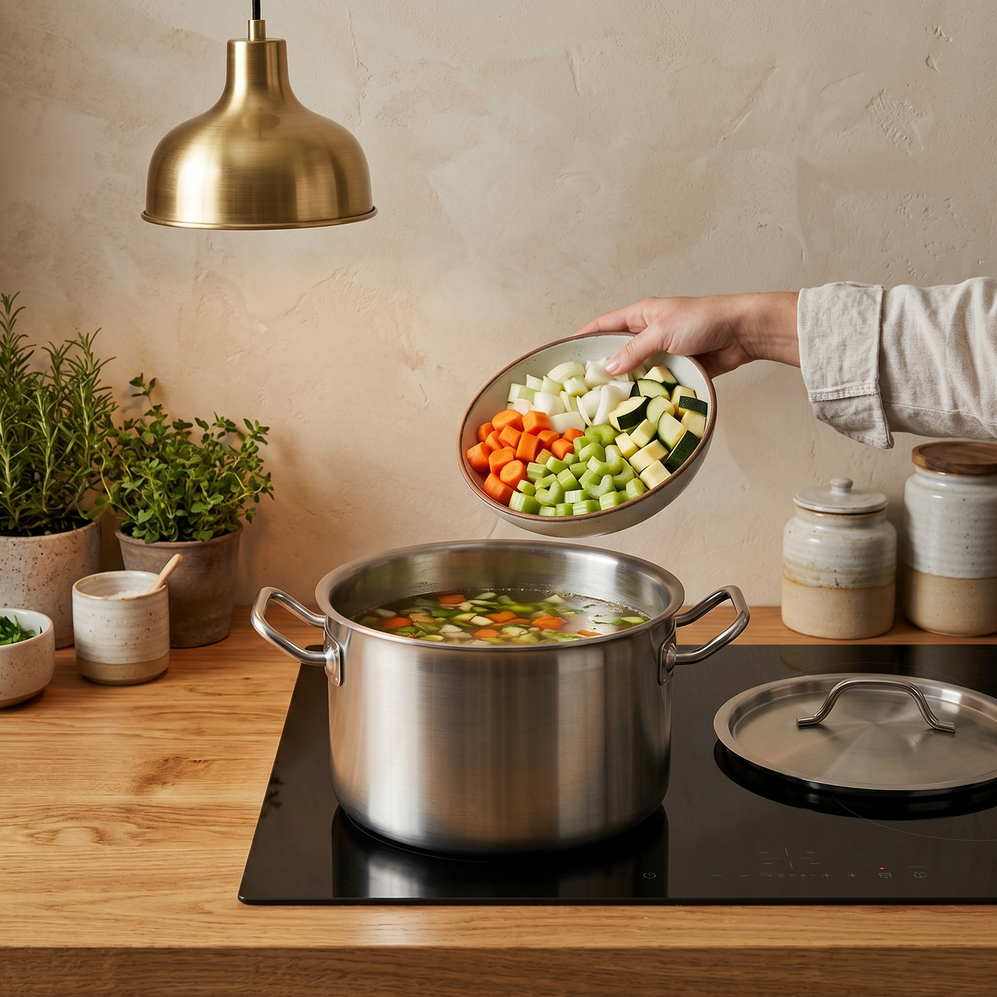 Le Carre inox 304 18/10 - Compatible induction tous feux